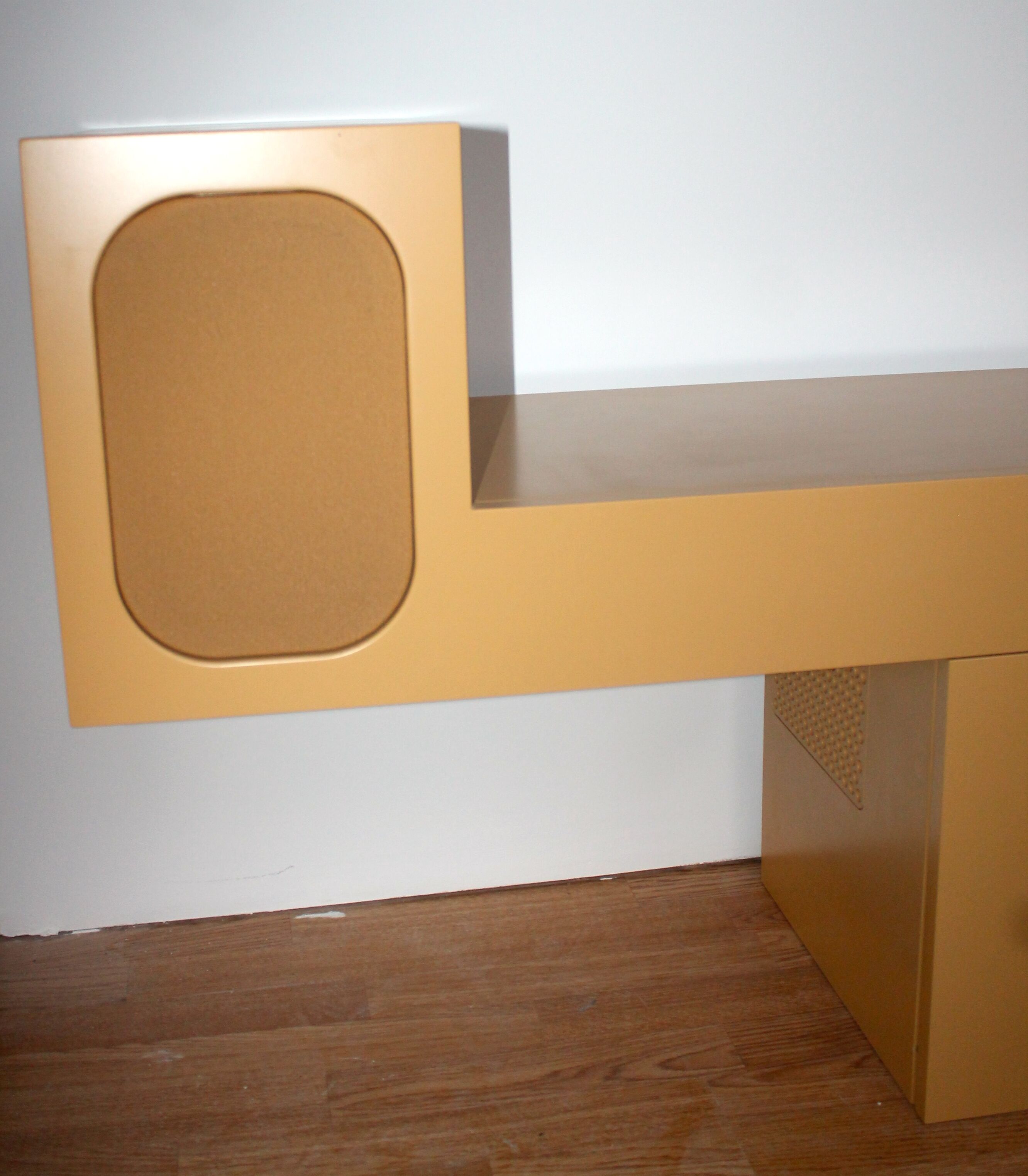 Former furniture hifi LEOLUX for Philips vintage 70's 80's