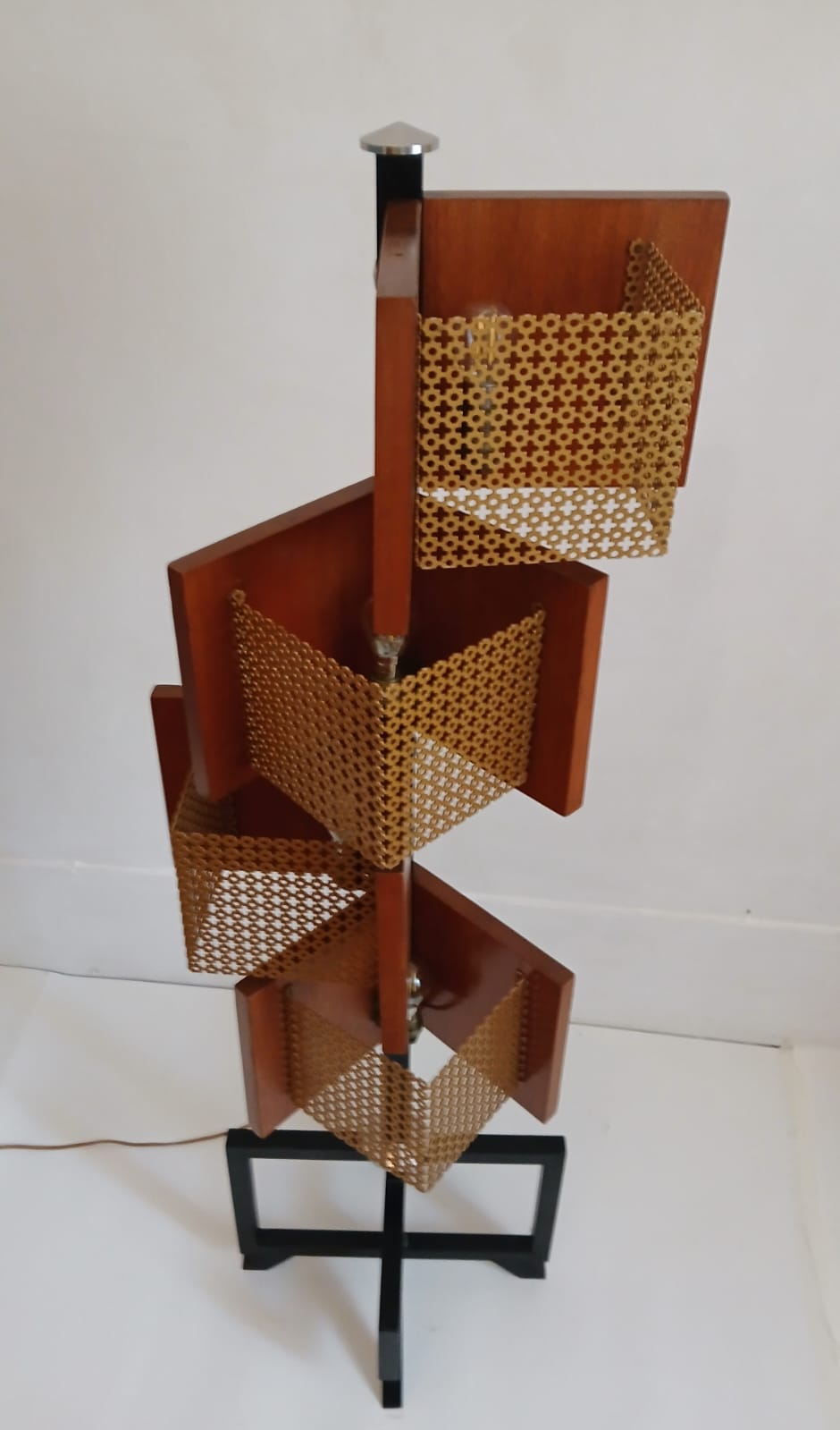 Rare modernist vintage floor lamp