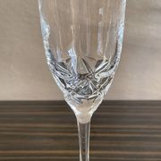 4 champagne flutes arc France h 21 cm vintage