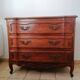 Louis XV style solid wood chest of drawers