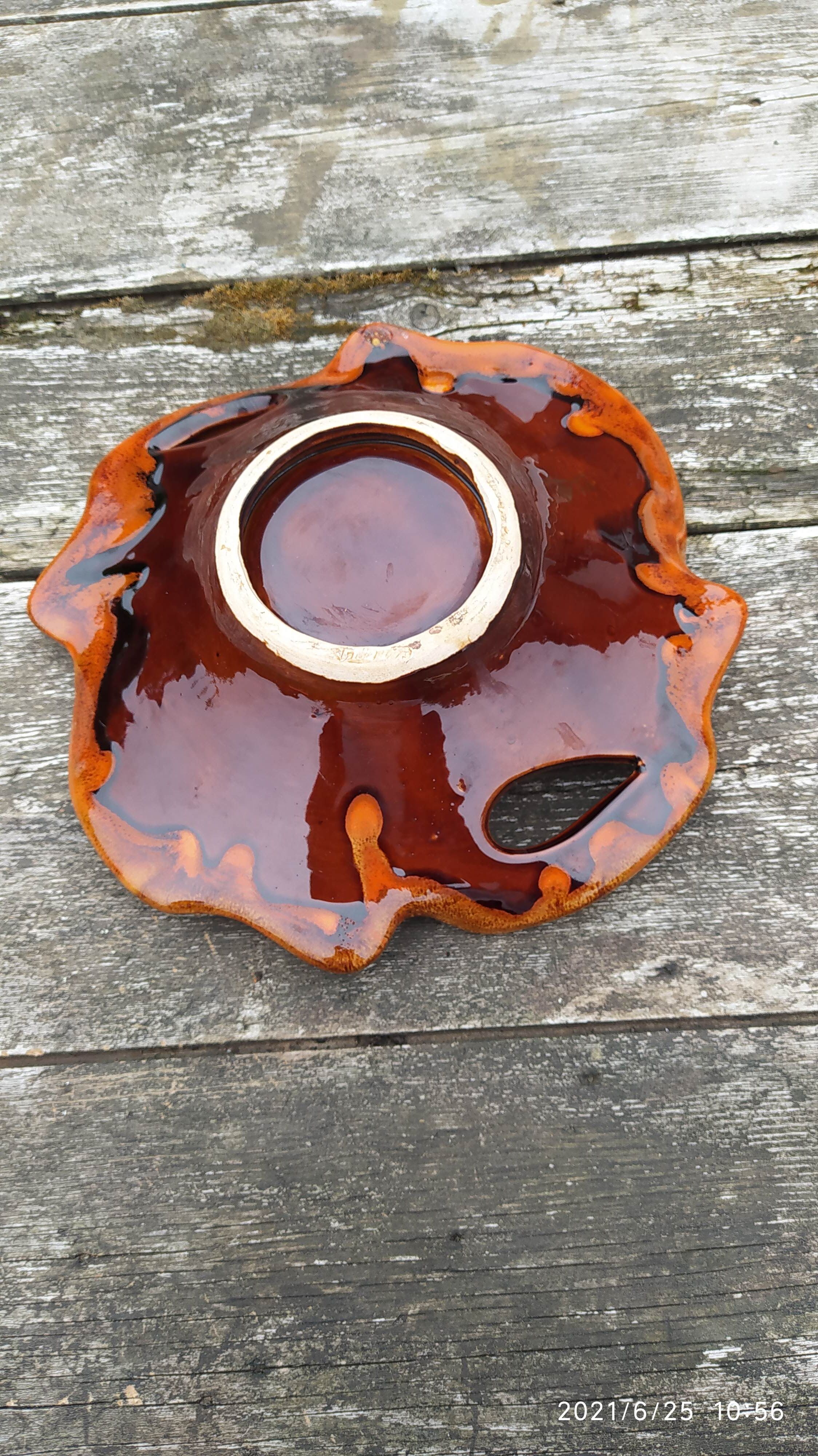 enamelled fruit cut Vallauris