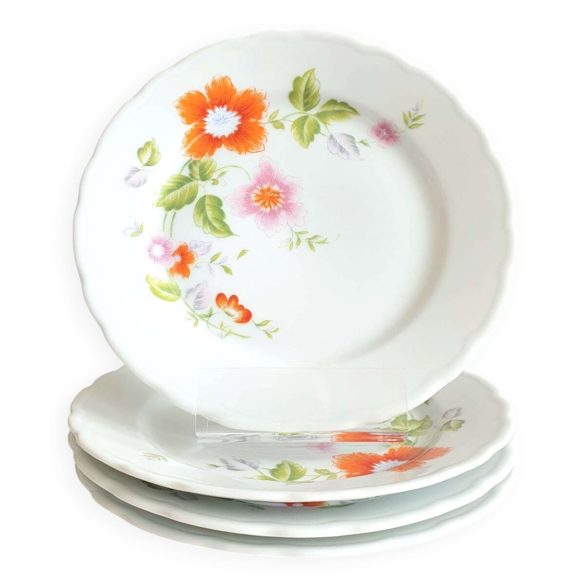 Assiettes à dessert vintage