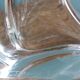 Lampe en cristal Daum France pied forme libre