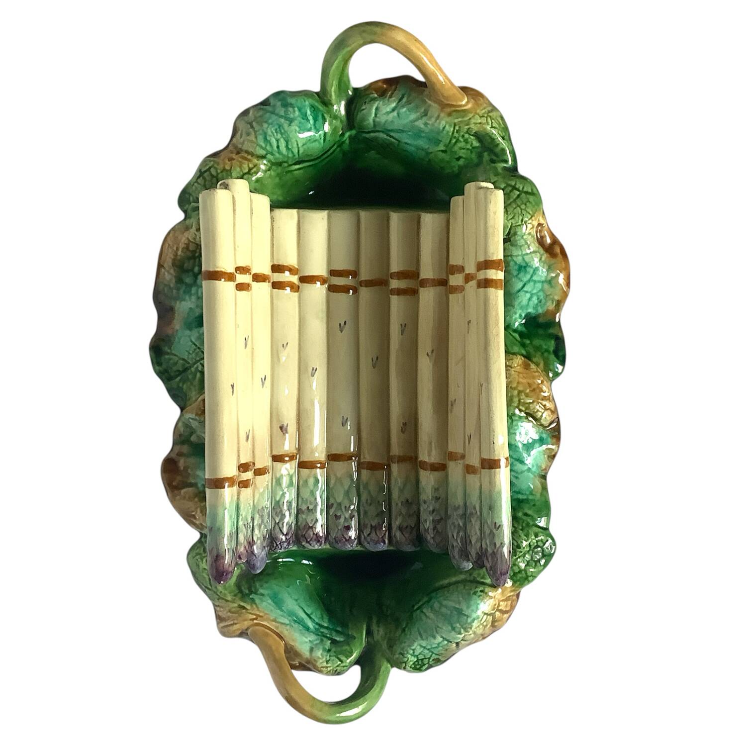 Asparagus barbotine dish