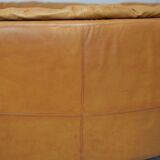 Leather modular sofa, 7 elements, 70s