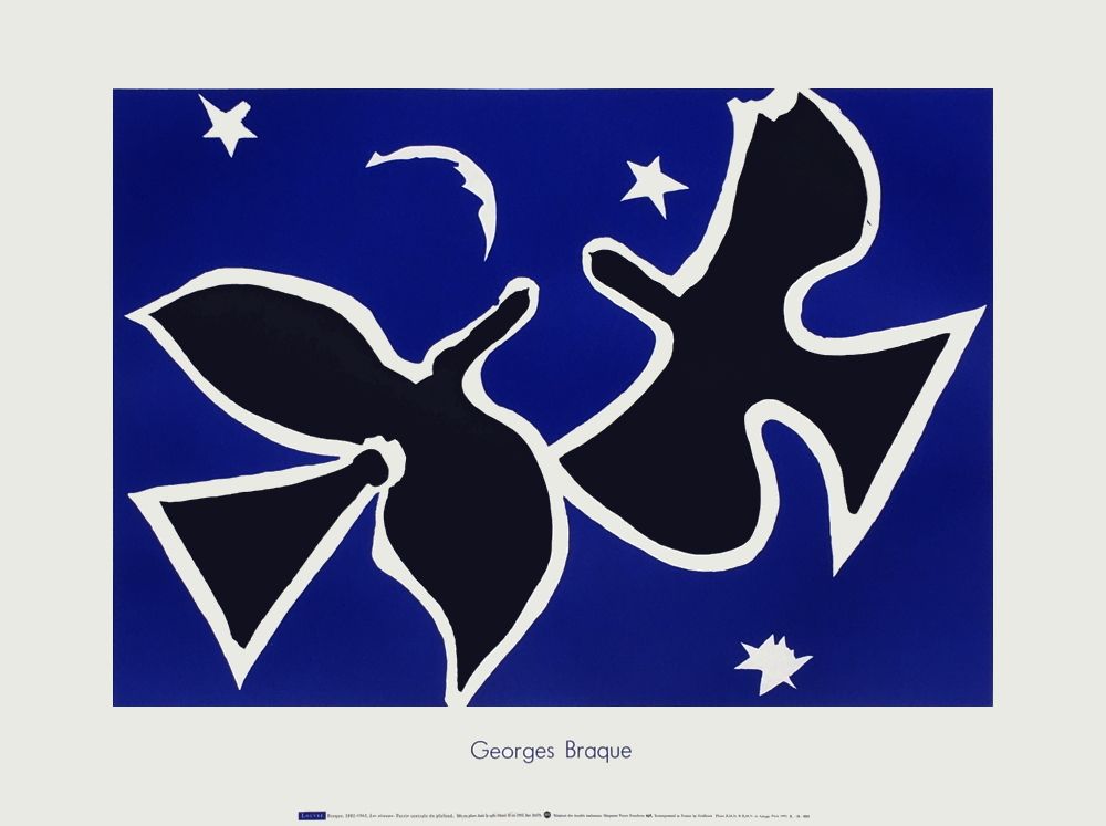 Georges Braque Birds poster