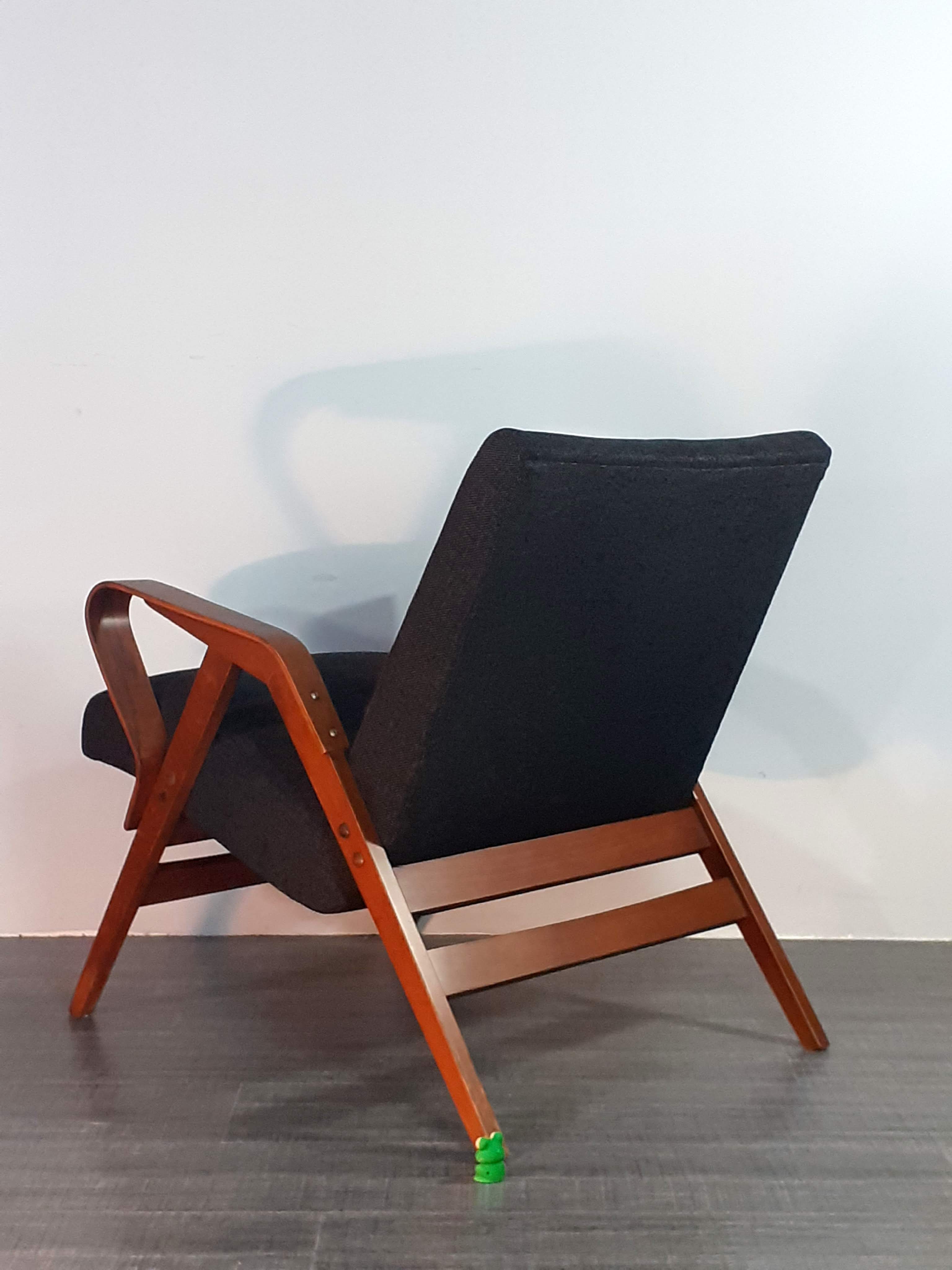 Tatra chair by Frantisek Jiràk, vintage czechoslovakia 1960s