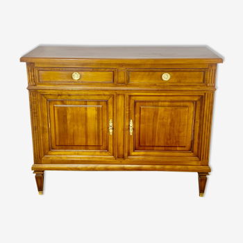 Buffet Louis XVI style in cherry, stamped