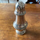 Silver sugar bowl