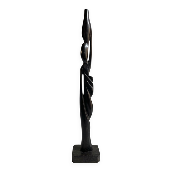 Sculpture d’art africain en bois d’ébène — Beyit