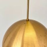 Design Scandinavian style brass pendant - 1960s / Czechoslovakia