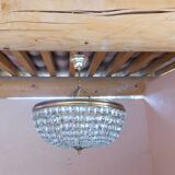 Ceiling chandelier with tassels