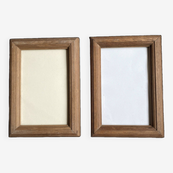 Duo pine frames, recent windows