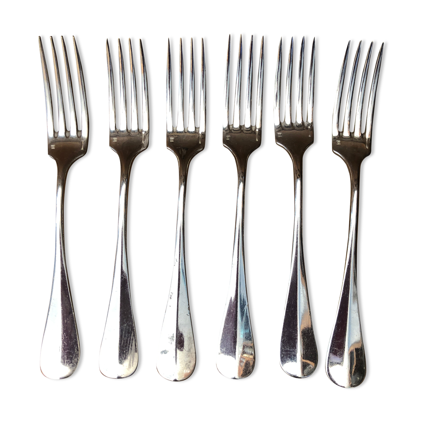 6 Christofle forks