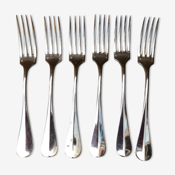 6 Christofle forks