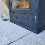 Glass dresser with drawer