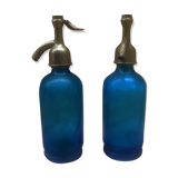 Pair of small vintage siphons