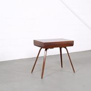 Vintage rosewood cutlery console