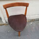 Chair in wood and skai, Yugoslavia, 1960