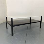 Mid Century Modernist Black and White coffee table by Wim Rietveld, 1960s
