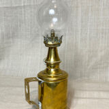 Pigeon lamp with its original globe