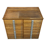 Napoleon III period trade furniture in solid wood from the Solag brand