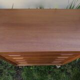 Large ceiling chipe with 6 teak drawers. Denmark 1960