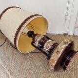 Ceramic floor lamp from 1970