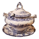 Tureen signed vestal. origin portugal.