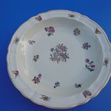 Circular salad bowl in porcelain stamped bernardaud Limoges