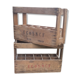 Casiers à bouteilles en bois