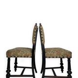 Ensemble de 6 chaises à repas italiennes, 1900