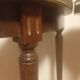 Tables basses bouillotte rognon de style Louis XVI