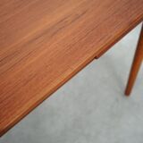 Teak table, Danish design, 1970s, production: Denmark