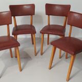 Set of 4 vintage chairs
