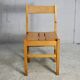 Charlotte Perriand (selection of) for Les Arcs, set of 4 chairs, France, circa 196