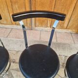 4 Scandinavian chairs by Börge Lindau