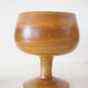Set of ceramic stemmed glasses 1970