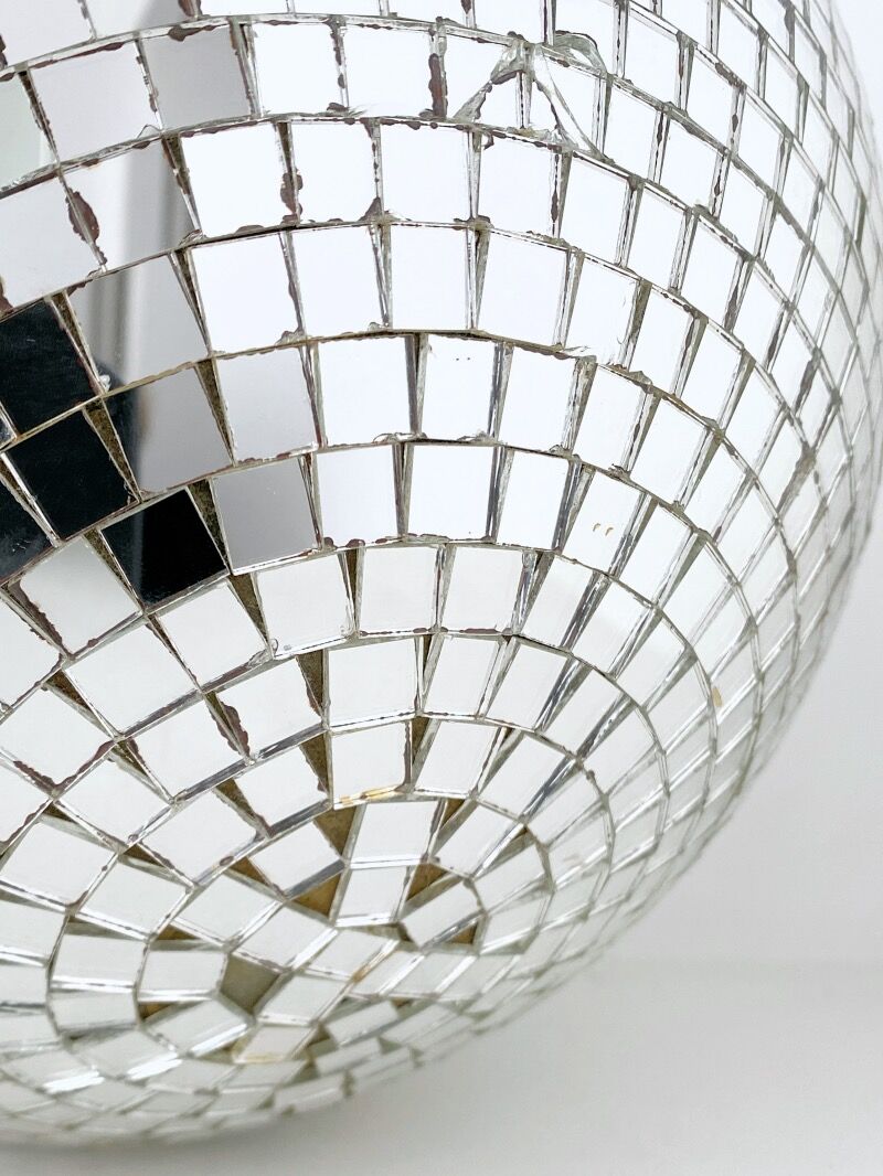 Vintage faceted ball