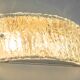 Simple Murano glass wall light by Kaiser, Germany, 1970s.