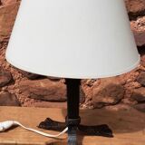 Forged foot lamp