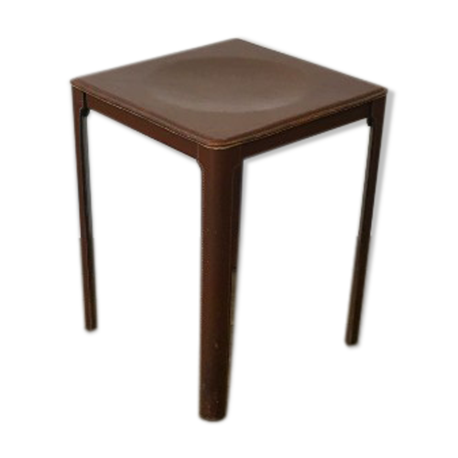 Matteo Grassi 'Havana' leather stool