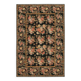 Handmade Vintage Flatweave Needlepoint Kilim 183 cm x 274 cm