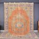 Vintage Oushak Wool Turkish Rug sku2304