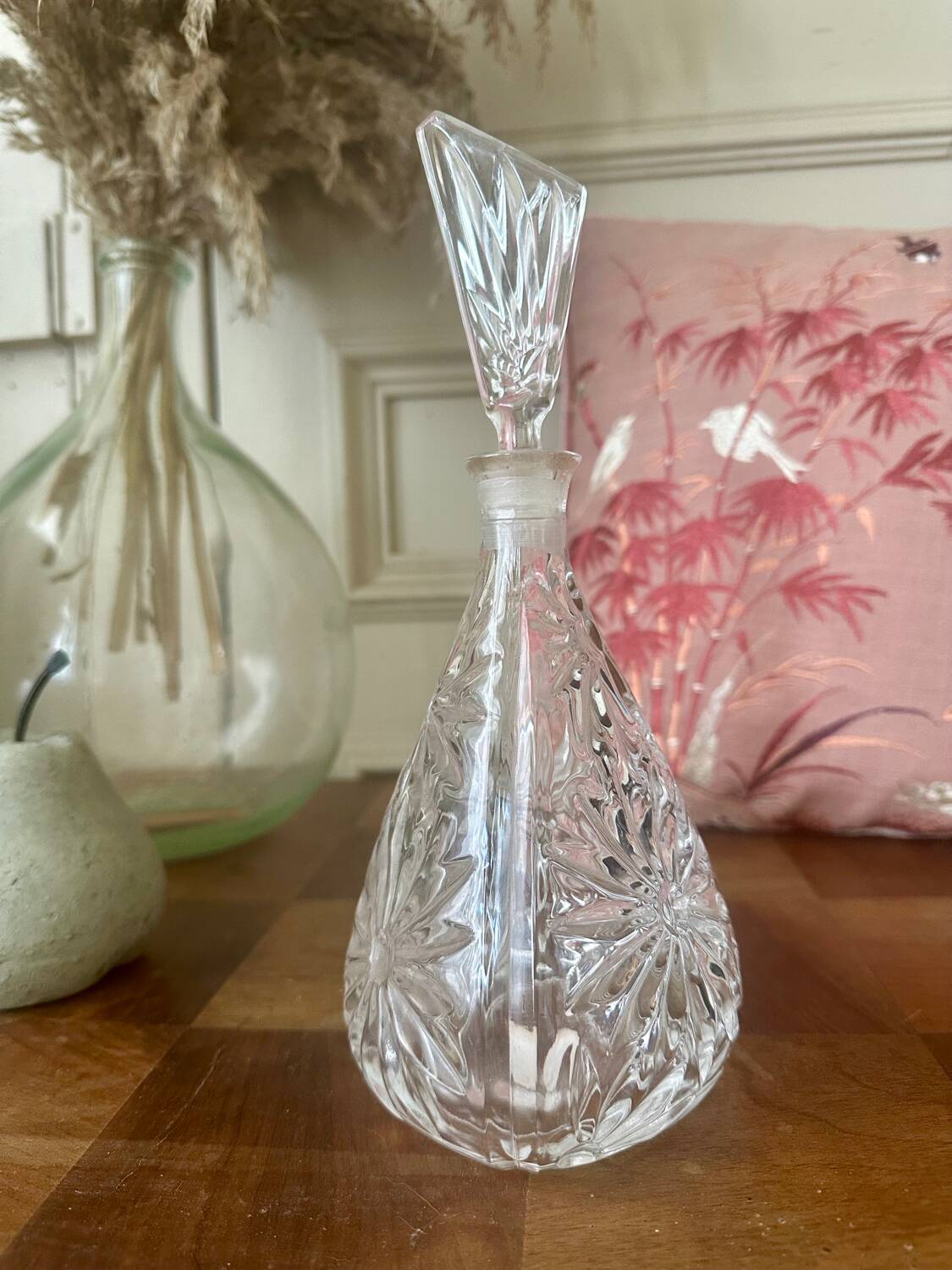 Bavarian crystal children's carafe, 1960s