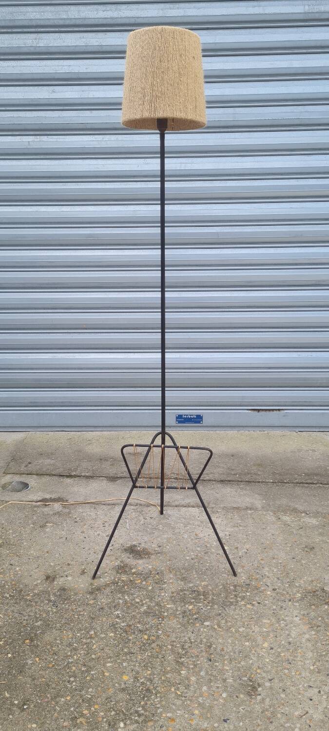 Tripod floor lamp 1950