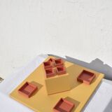 Michael Graves Euclid: four jars with lids and a tray