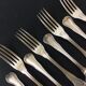 8 cutlery goldsmiths Christofle model with net