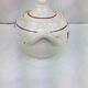 Old sugar bowl with floral decoration Made in France Sarreguemines