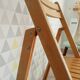 Chaise pliante vintage années 70/80